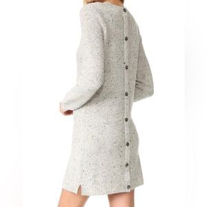 MADEWELL Button-Back Sweater Dress